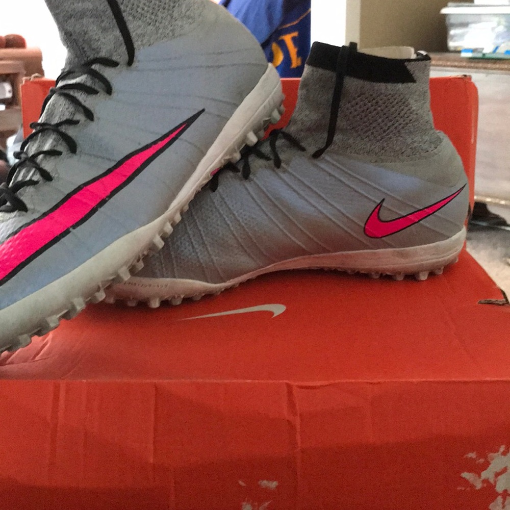 Nike mercurial X indoor soccer shoes Size 10’5